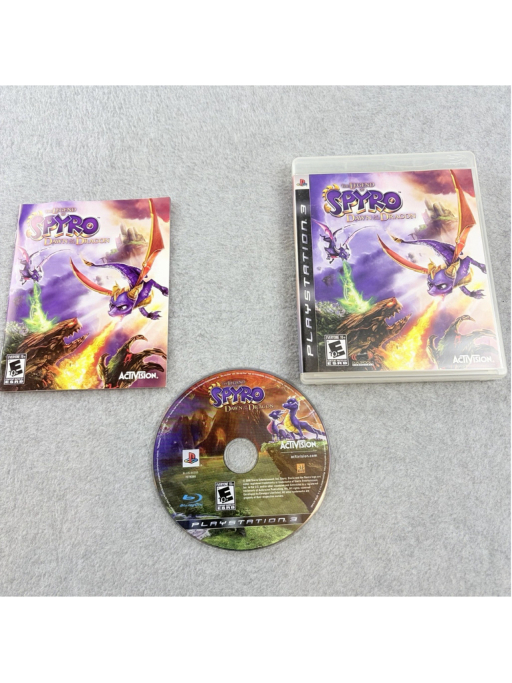 The Legend of Spyro Dawn of the Dragon PS3 Sony PlayStation 3 CIB Complete Rare